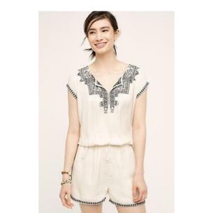 Anthropologie Beach Coverup Romper